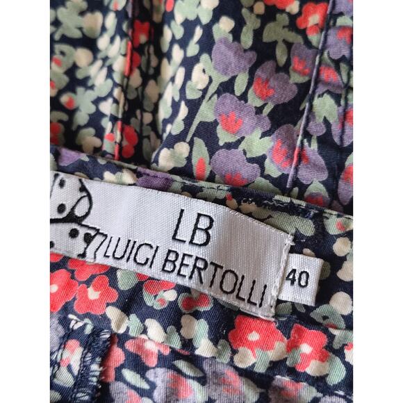 Luigi Bertolli Low Rise Mini Cross Waist Skirt Multicolor Women's Size 40/6 US - Picture 4 of 4